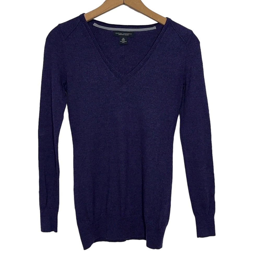 Banana Republic Superfine Merino Wool Sweater Womens XS